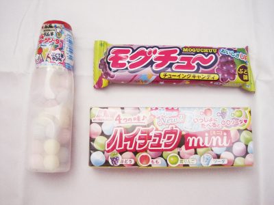 Hi-Chew Moguchuu grape candy, Ramune candy from Japan