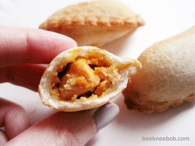 chef bombay mini chicken naanpanadas