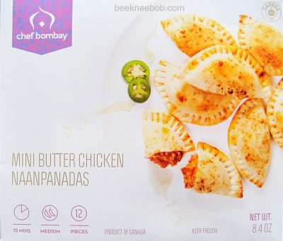 chef bombay mini chicken naanpanadas