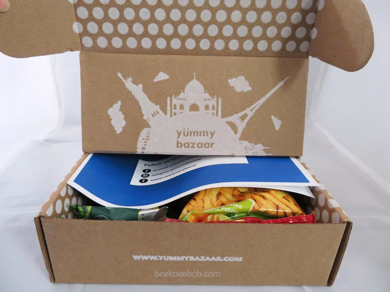 Yummy Bazaar – World Sampler Box February 2018 Review
