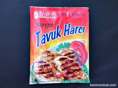 Basak Mangal Tavuk Harci chicken seasoning from Turkey