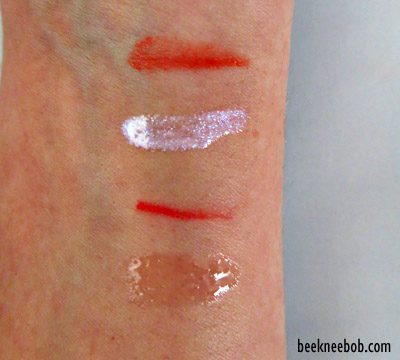 Lip Monthly Subscription October 2018 lipstick shade arm test