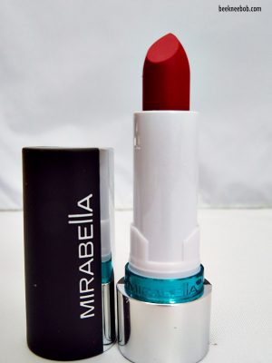 Mirabella Beauty Vintage Vibe red lipstick