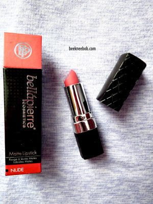 Bellapierre Cosmetics Matte lipstick in Nude shade