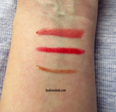 Lip Monthly Subscription Box December 2018 lipstick shade arm test