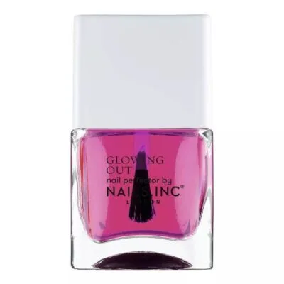 Nails Inc London Glowing Out Nail Perfector Polish with Soft Pink Glow