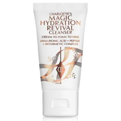 Charlotte Tilbury Magic Hydration Revival Cleanser - Cream to Foam to Milk Formula