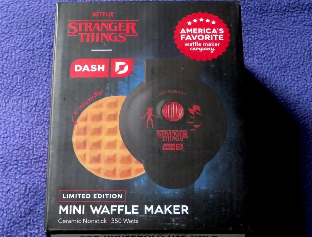 Dash Stranger Things Mini Waffle Maker Review (Target Exclusive)