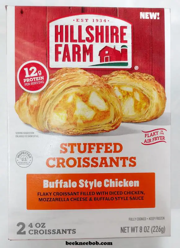 Hillshire Farm Stuffed Croissants Buffalo Style Chicken packaging